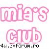 mia's club!! r3b3ld3 gUrl & administratoare ;)