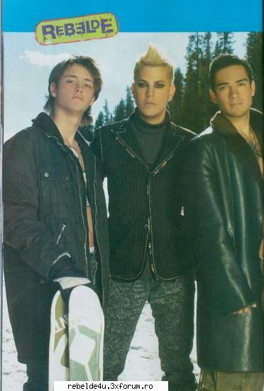 poze baietzii din rebelde alta...