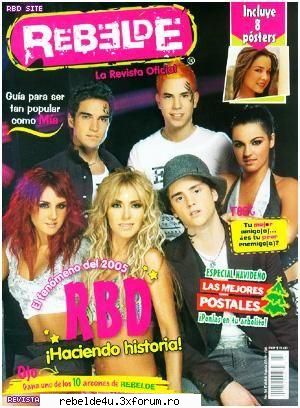 rebelde revista oficiala rebelde Loca por poncho