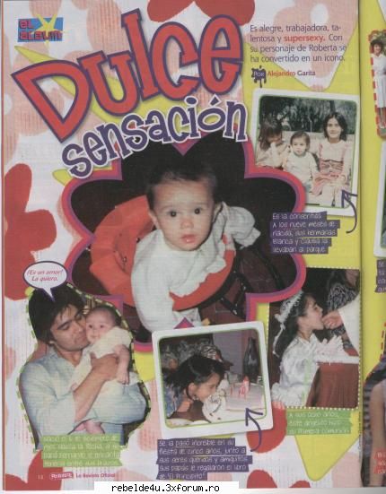 dulce mica!! rebelde - revista oficiala