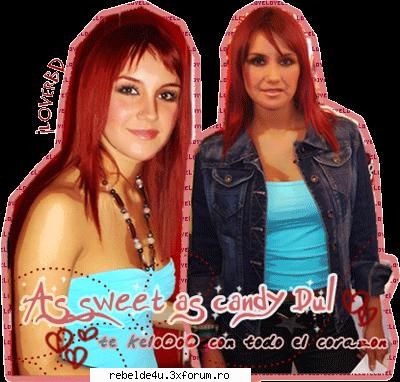 dulce, cea mai dulce din trupa dulce maria...
