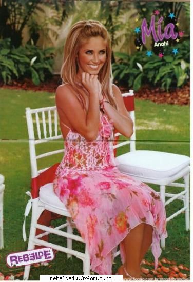 Anahi alias Mia Colucci - am mai gasit poze k dulceata asta de fata!! - Anahi