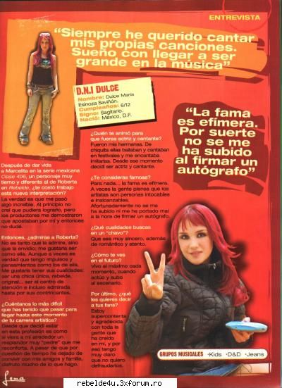 ~~Articole~~ - miky_16 - Y soy rebelde.....