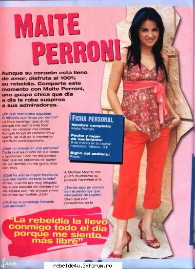 ~~Articole~~ - miky_16 - Y soy rebelde.....