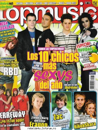 ~~Articole~~ - Top Music (Diciembre) - Y soy rebelde.....