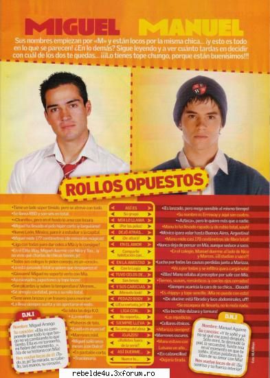 ~~Articole~~ - miky_16 - Y soy rebelde.....