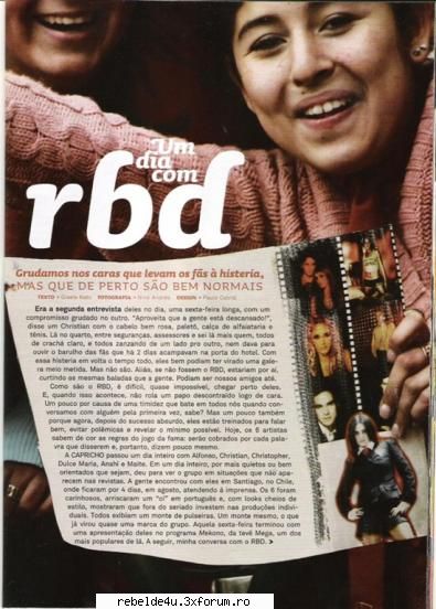 ~~Articole~~ - anita1907 - Y soy rebelde.....