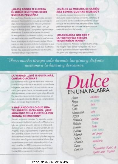 ~~Articole~~ - anita1907 - Y soy rebelde.....