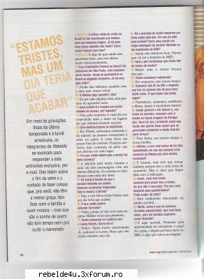 ~~Articole~~ - miky_16 - Y soy rebelde.....