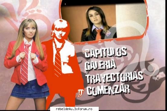 Capturi din clipurile RBD - cateva capturi...dvd primera temporada - Y soy rebelde.....