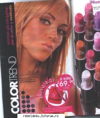 Dulcik de Anahi... Picz - aici facea reklama - Anahi