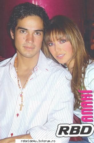 News-by Rebelde- - alta poza cu cei 2 frumosi - Anahi