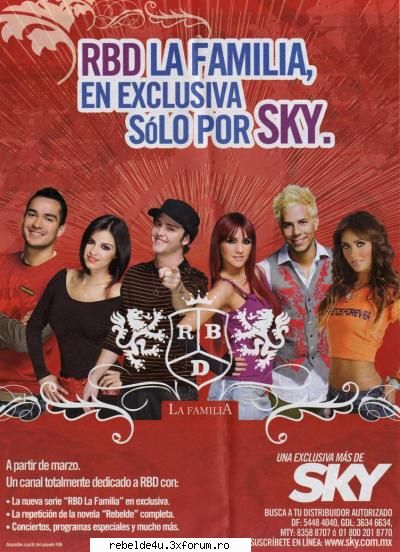 RBD-La Familia - promo la familia - Y soy rebelde.....