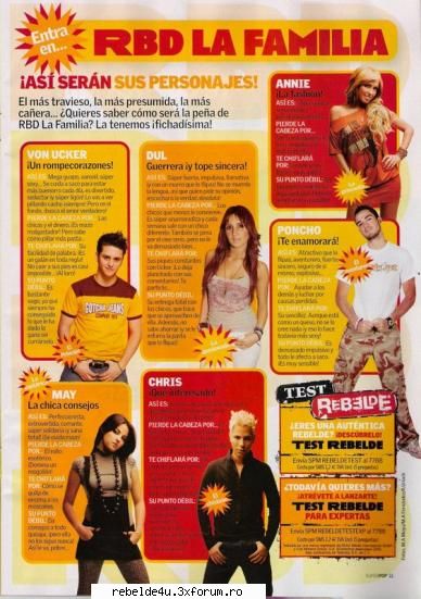 RBD-La Familia - anita1907 - Y soy rebelde.....