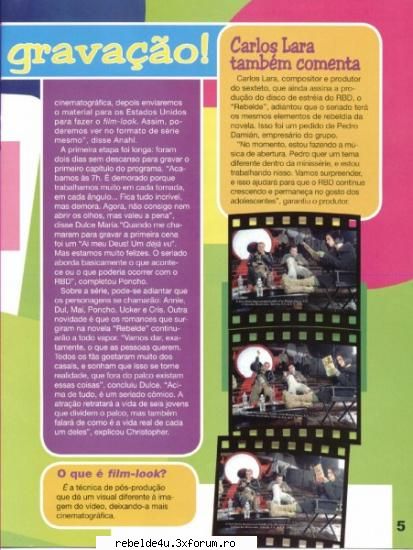 Rebelde - revista oficiala - schwarz_girl_heart - Y soy rebelde.....
