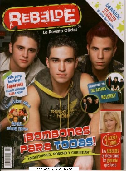 Rebelde - revista oficiala - miky_16 - Y soy rebelde.....