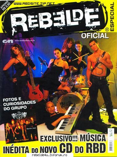 Rebelde - revista oficiala - Revisa Rebelde-Brasilia - Y soy rebelde.....