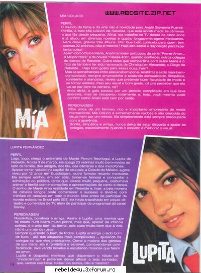 Rebelde - revista oficiala - schwarz_girl_heart - Y soy rebelde.....