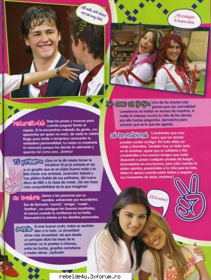 Rebelde - revista oficiala - schwarz_girl_heart - Y soy rebelde.....