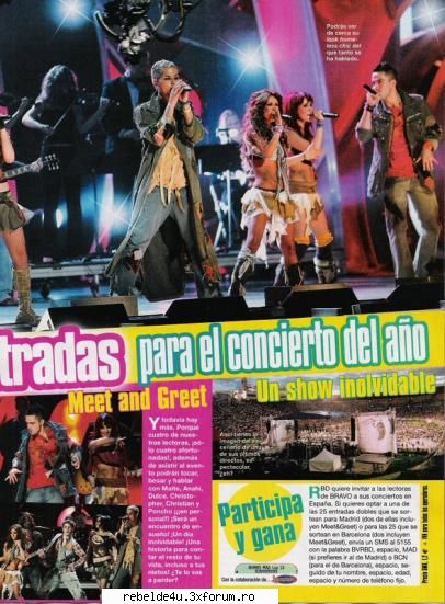 !...bravo spania[scans]...! - schwarz_girl_heart - Y soy rebelde.....