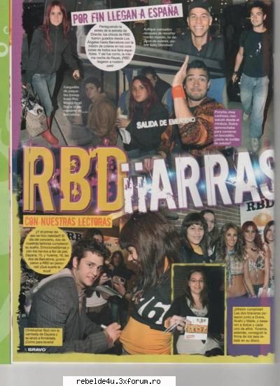 !...bravo spania[scans]...! - schwarz_girl_heart - Y soy rebelde.....