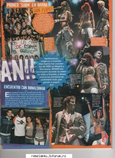 !...bravo spania[scans]...! - schwarz_girl_heart - Y soy rebelde.....