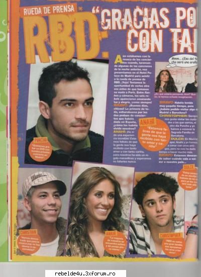 !...bravo spania[scans]...! - schwarz_girl_heart - Y soy rebelde.....
