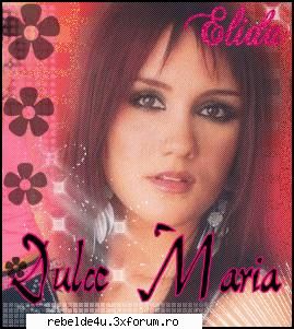 poze........ - rebelde_fan - Dulce