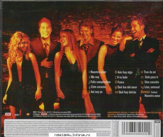 poze cu rbd &/sau rebelde - vanessaRBD93 - Y soy rebelde.....